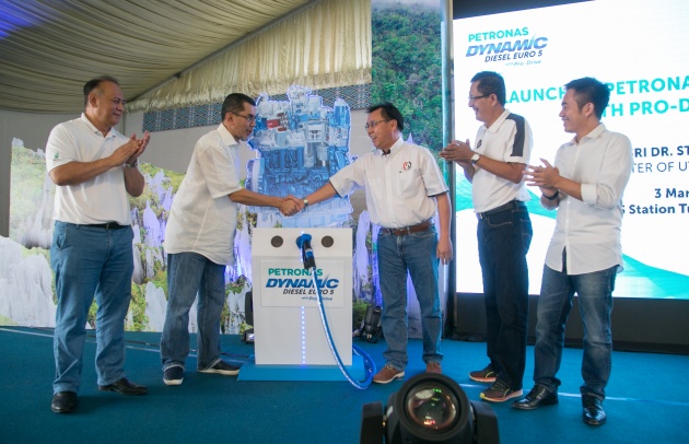 Petronas Dynamic Diesel Euro 5 launched in Sarawak