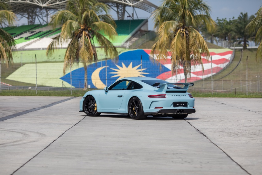 Porsche 911 GT3 – three bespoke units for Malaysia 797122