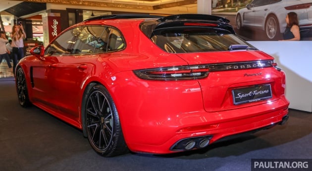 Porsche Panamera Sport Turismo – wagon mewah kini diperkenalkan secara rasmi di M’sia dengan 3 varian