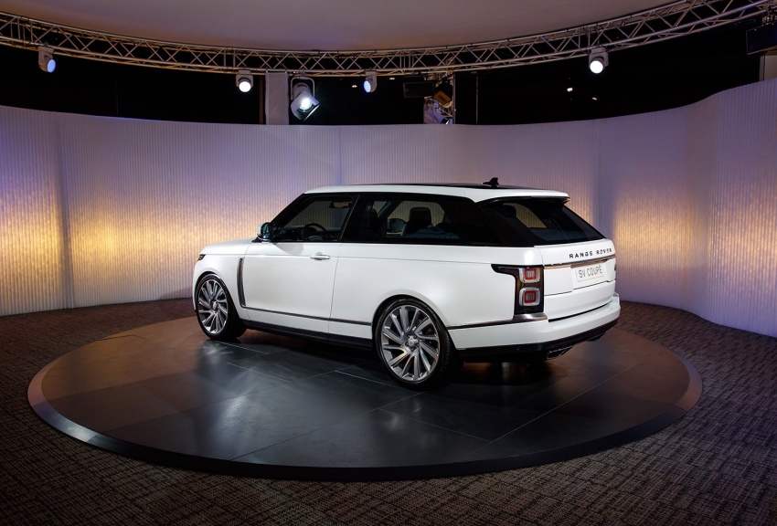 Range Rover SV Coupe debuts – 565 PS, 999 units 786348