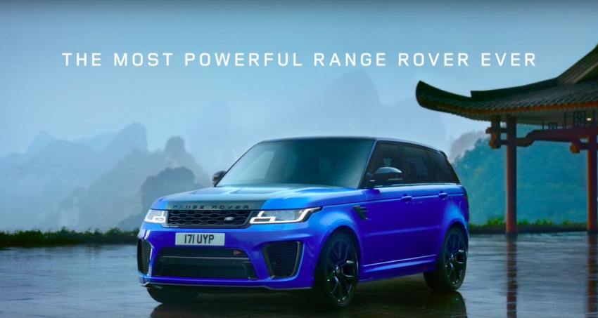 VIDEO: Range Rover Sport SVR – lebih pantas dari Ferrari 458 Italia di jalan bukit Tianmen Road, China 789812