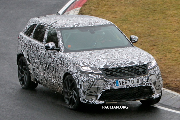 SPYSHOTS: Range Rover Velar SVR spotted again