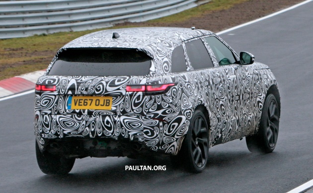 SPYSHOTS: Range Rover Velar SVR spotted again