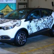 Renault Captur EMEL Edition ditampilkan motif renda