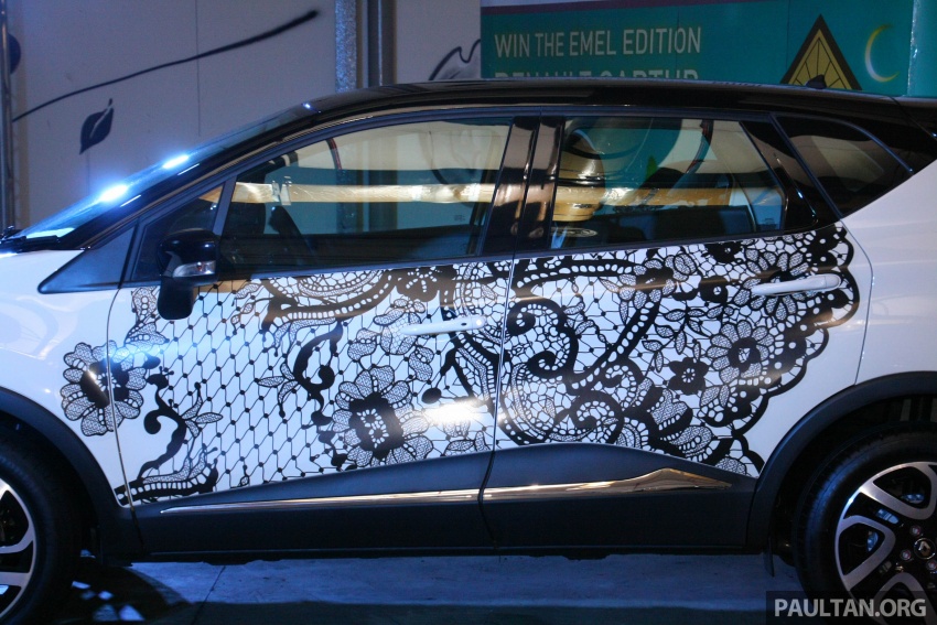 Renault Captur EMEL Edition unveiled with lace prints 799666