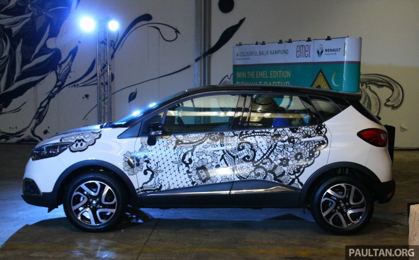 Renault Captur EMEL Edition unveiled with lace prints 799661