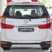 GALLERY: Toyota Avanza 1.5X goes for the SUV look