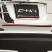 Toyota C-HR gets big range of accessories in Thailand