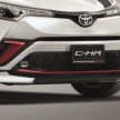 Toyota C-HR gets big range of accessories in Thailand