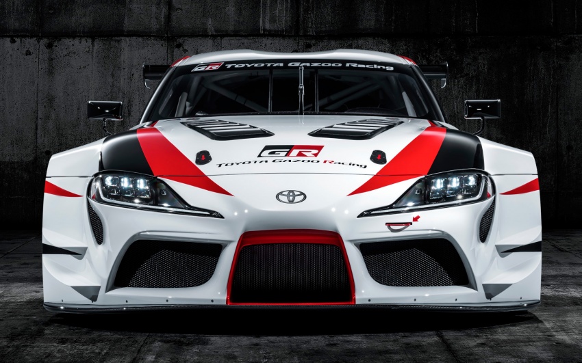 Toyota Supra generasi baharu dalam konsep model perlumbaan sebenar didedahkan di Geneva 2018 786860