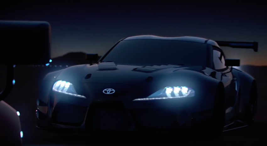 VIDEO: Toyota GR Supra Racing Concept in action! 788917