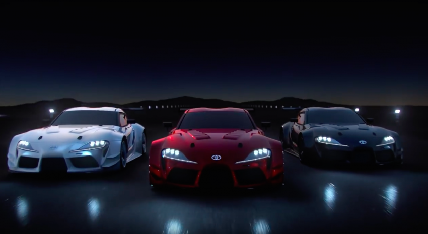 VIDEO: Toyota GR Supra Racing Concept in action! 788918