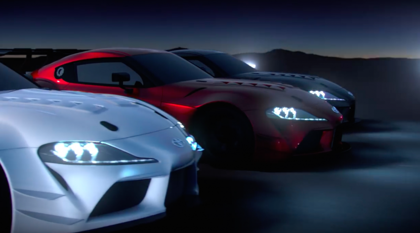 VIDEO: Toyota GR Supra Racing Concept in action! 788919