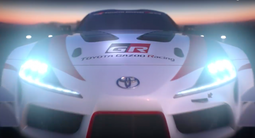 VIDEO: Toyota GR Supra Racing Concept in action! 788921