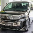 Toyota Alphard, Vellfire facelift on sale, RM351k-541k