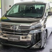 Toyota Alphard & Vellfire 2020 sudah boleh ditempah – RM383k-RM465k; kini dengan Toyota Safety Sense