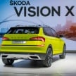 Skoda Vision X previews small SUV, CNG hybrid drive