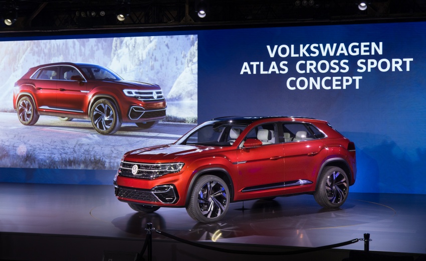 Volkswagen Atlas Cross Sport Concept debuts in NY 797504