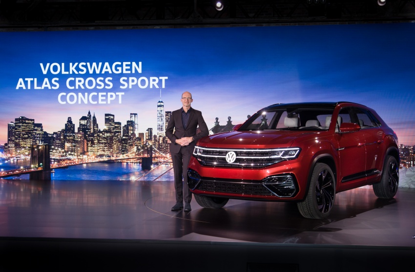 Volkswagen Atlas Cross Sport Concept debuts in NY 797505