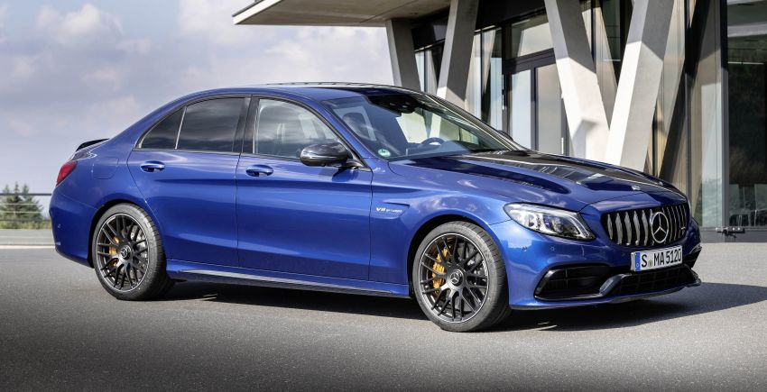 Mercedes-AMG C63 facelift debuts with new 9G auto 955934