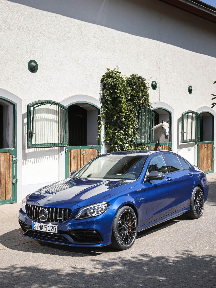 Mercedes-AMG C63 facelift debuts with new 9G auto 955944