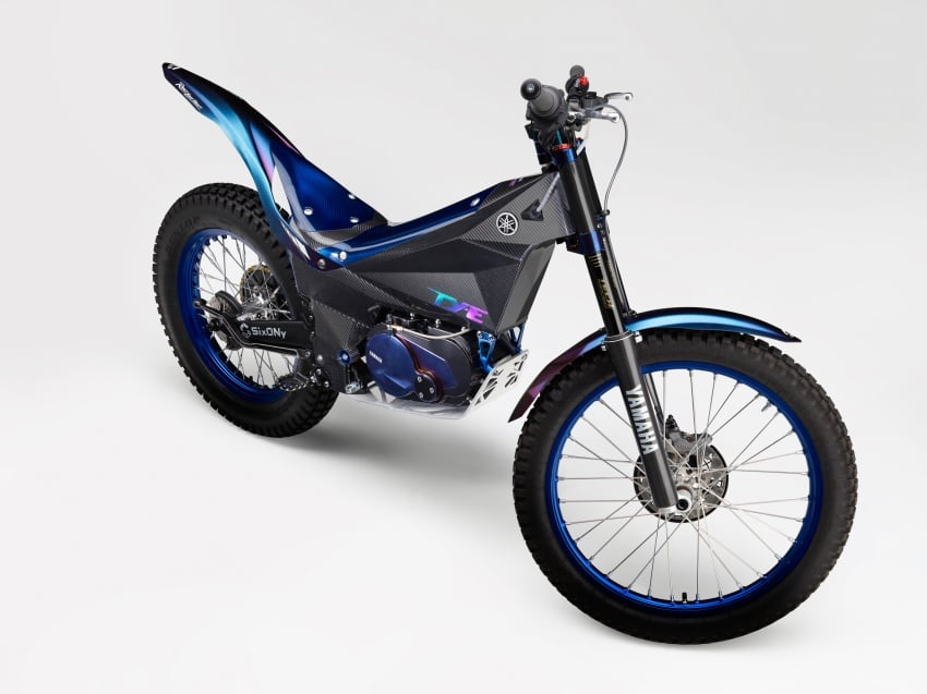 Yamaha TY-E – motosikal trial elektrik tak sampai 70 kg 796048