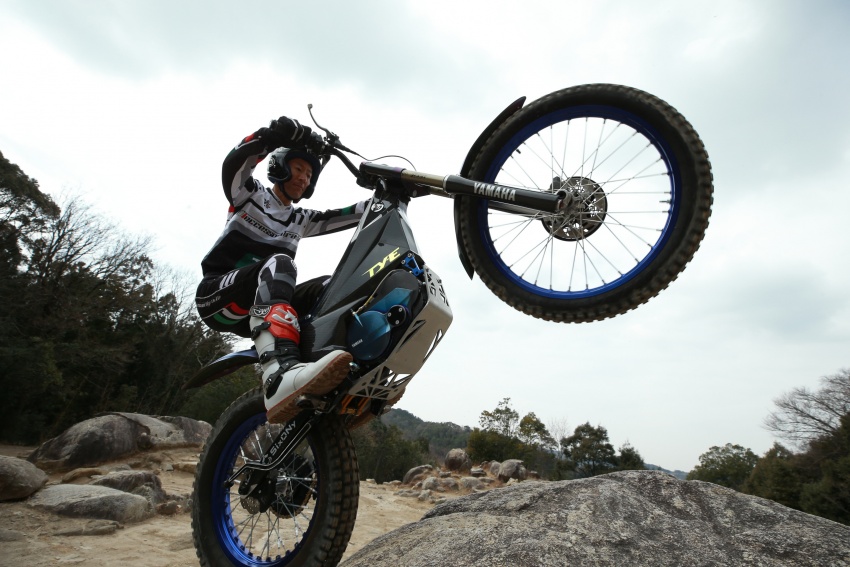 Yamaha TY-E – motosikal trial elektrik tak sampai 70 kg 796058
