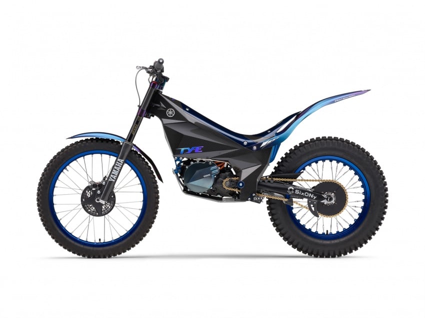 Yamaha TY-E – motosikal trial elektrik tak sampai 70 kg 796042