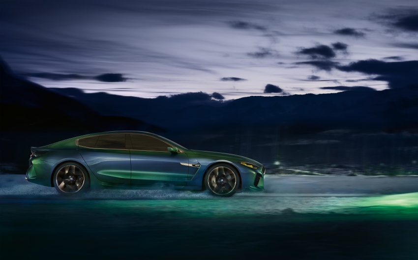 BMW Concept M8 Gran Coupe previews new four-door 787109
