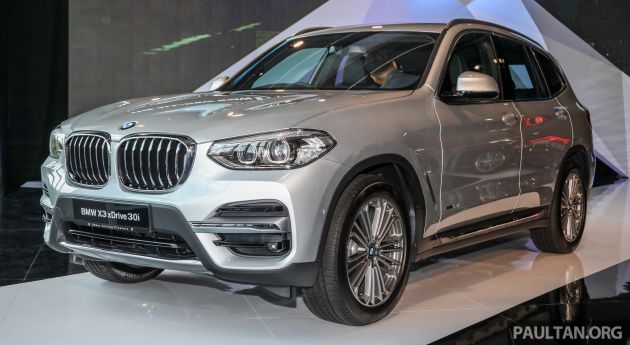 SST: BMW Malaysia price list – CKD cheaper, CBU up; X3 xDrive30i Luxury finally introduced at RM313,800