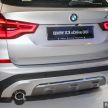 BMW X3 xDrive30i G01 pasaran Malaysia kini dapat Innovation Package – kit badan M Sport, AEB, RM324k
