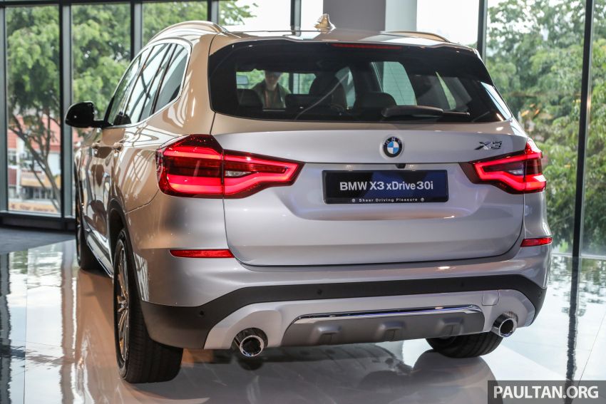BMW X3 G01 kini dilancarkan di Malaysia – varian 30i Luxury, 252 hp/350 Nm, harga jangkaan RM320,000 809362