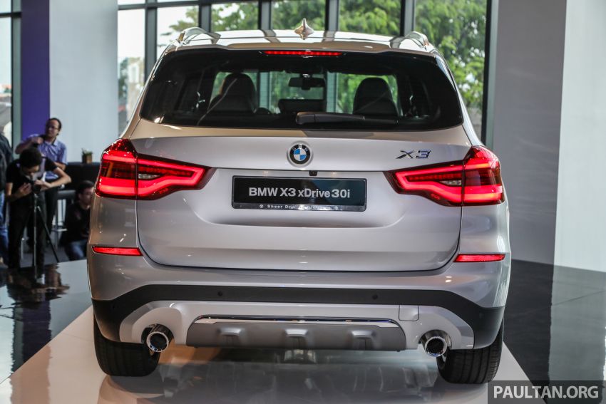 BMW X3 G01 kini dilancarkan di Malaysia – varian 30i Luxury, 252 hp/350 Nm, harga jangkaan RM320,000 809365