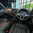 BMW X3 G01 kini dilancarkan di Malaysia – varian 30i Luxury, 252 hp/350 Nm, harga jangkaan RM320,000