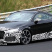 SPIED: 2019 Audi TT RS facelift spotted at Nurburgring