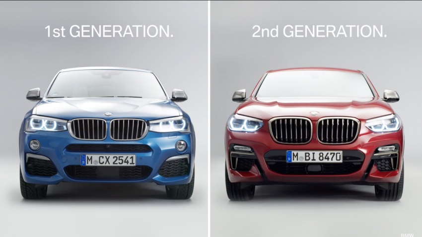 VIDEO: BMW X4 – G02 versus F26, what’s different? 801303