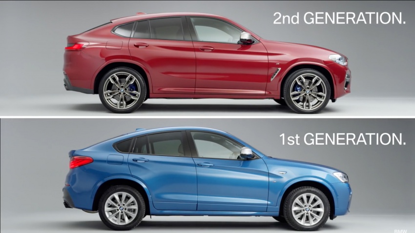 VIDEO: BMW X4 – G02 versus F26, what’s different? 801307