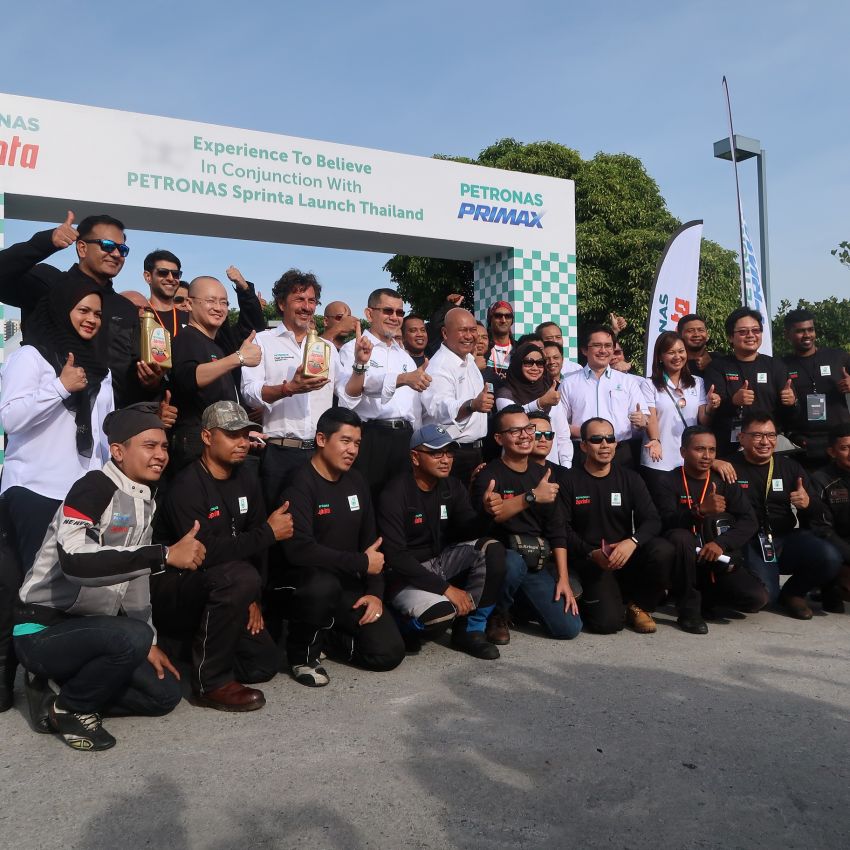 Petronas launches Sprinta lube with ride to Phuket 808830