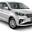 2018 Suzuki Ertiga launched in Indonesia with 108 PS 1.5 litre VVT engine, new Swift platform and ESP