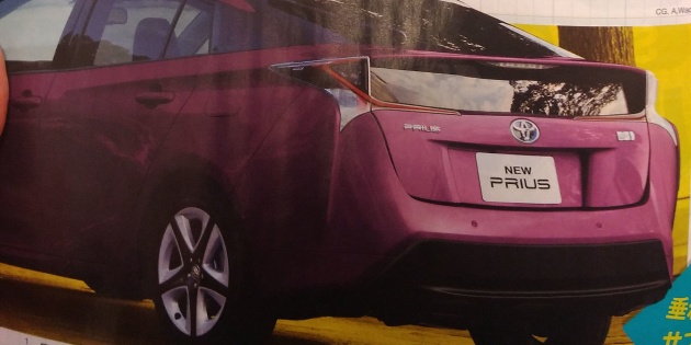 Toyota Prius facelift 2019 muncul dalam majalah Jepun