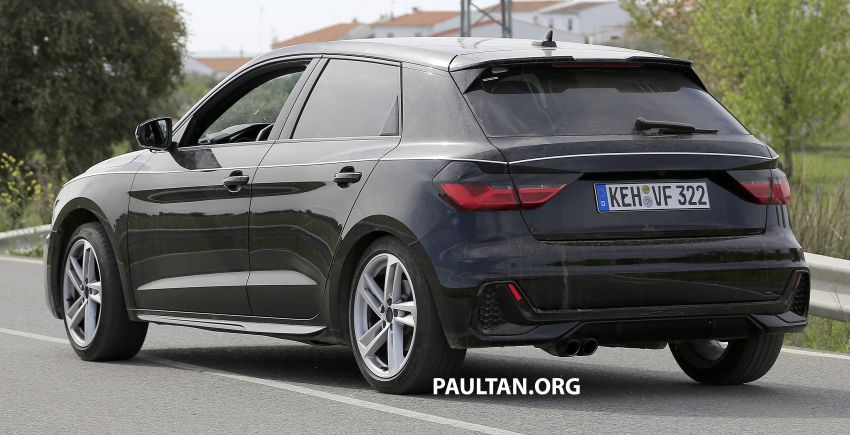 SPYSHOTS: 2019 Audi A1 seen with less camouflage 813579