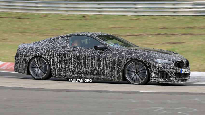 SPIED: BMW 8 Series cabrio – clearer interior photos! 810454