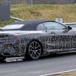SPIED: BMW 8 Series cabrio – clearer interior photos!