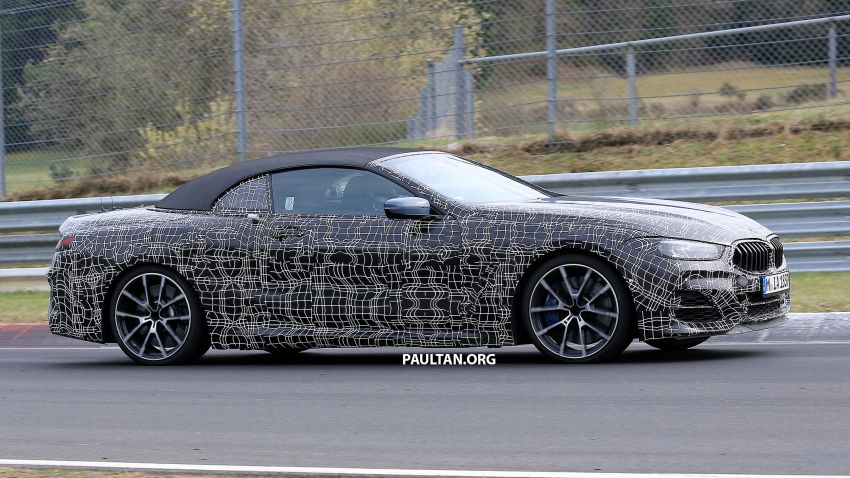 SPIED: BMW 8 Series cabrio – clearer interior photos! 810448