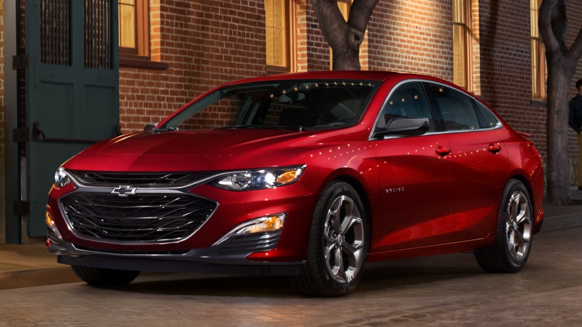 2019 Chevrolet Malibu facelift – new face and RS trim 803738