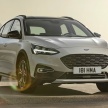 Ford Focus Mk4 terima sistem pengesan lubang jalan khas untuk model yang dijual pada pasaran UK