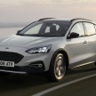 Ford Focus Mk4 terima sistem pengesan lubang jalan khas untuk model yang dijual pada pasaran UK
