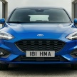 Ford Focus Mk4 terima sistem pengesan lubang jalan khas untuk model yang dijual pada pasaran UK