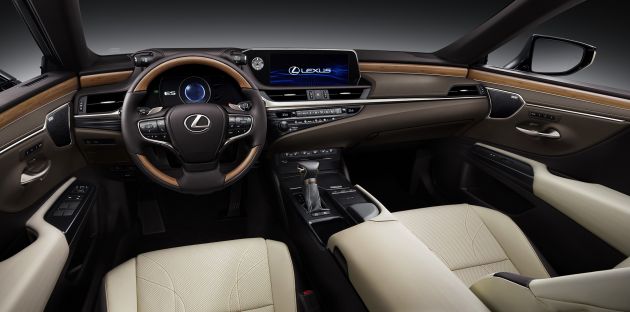 Lexus ES 2019 tampil di Beijing – platform TNGA, penjana kuasa petrol dan hibrid, pakej F Sport