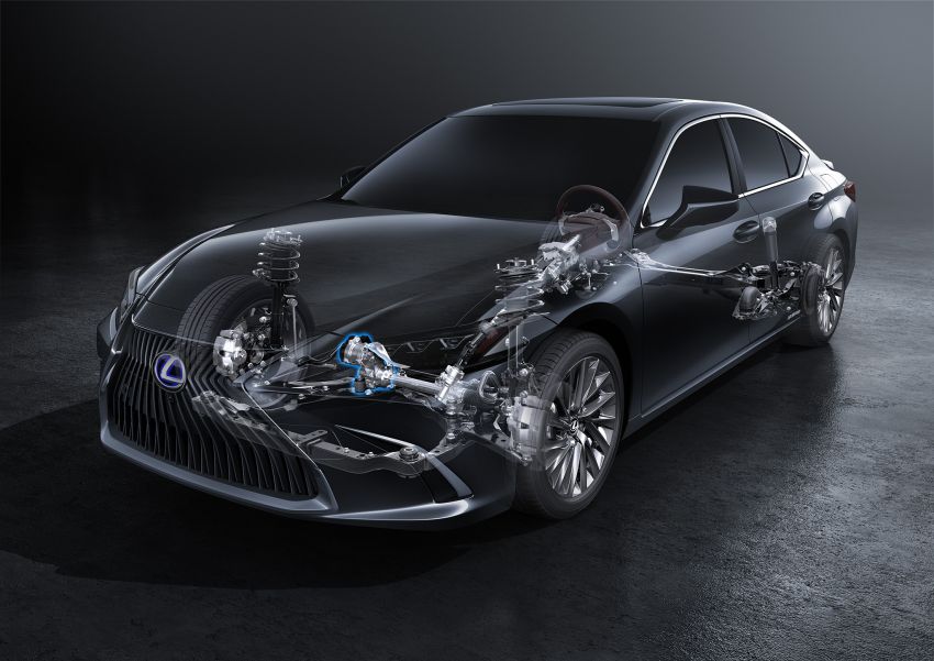 Lexus ES 2019 tampil di Beijing – platform TNGA, penjana kuasa petrol dan hibrid, pakej F Sport Image #810969